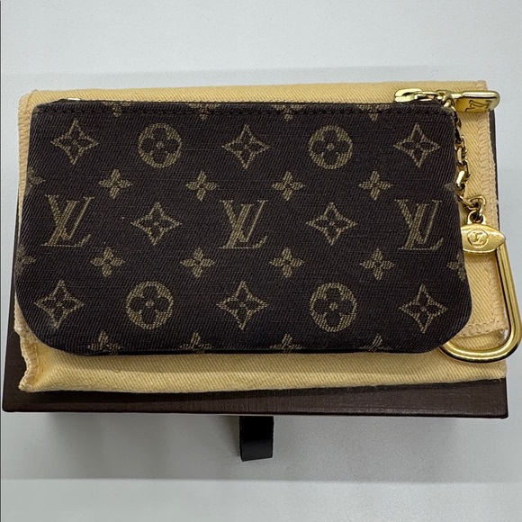Louis Vuitton Mini Lin Pochette Cles - Picture 3 of 10